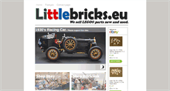 Desktop Screenshot of littlebricks.eu