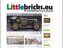 Tablet Screenshot of littlebricks.eu